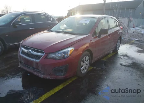 2014 Subaru Impreza 2.0I z USA, uszkodzony, nr VIN JF1GPAA64E8276201